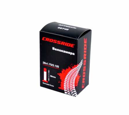 Камера Crossride 28x1, 75/2, 125 AV 48мм