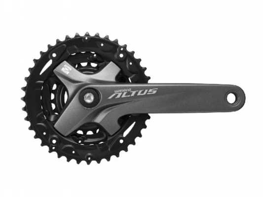 Шатун Shimano Altus FC-M2000 40-30-22Т, 170мм, черный, для 9ск.