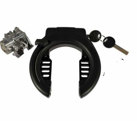 Замок блокировки заднего колеса Trelock RS 453 AZ Balloon+Замок для батареи Bosch