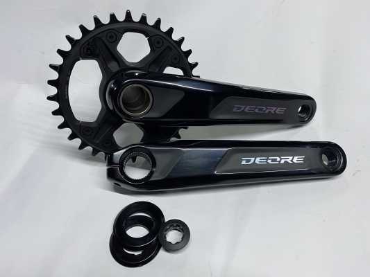 Шатуны Shimano FC-M6120-1 Deore 32T 170мм 12 скоростей