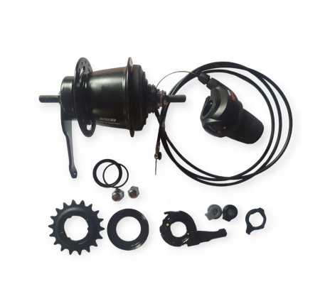 Втулка задняя Shimano NEXUS SG-C3001-7C, 7-шв, 36 черный комплект