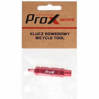 Инструмент ProX для ниппеля AV. Presta 1 шт красный