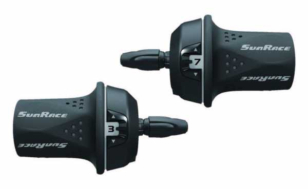 Грипшифты SunRace, левый/правый, TSM21 на 6/3 скоростей