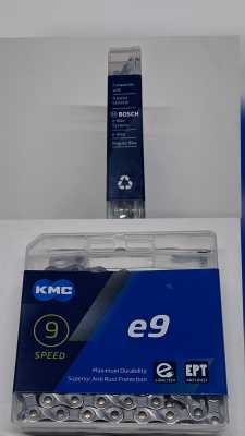 Ланцюг для електровелосипеда KMC e9 9 швидкостей, 136 ланок E-Bike