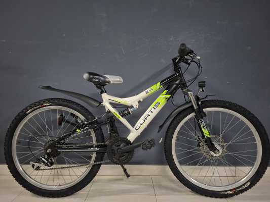 Подростковый велосипед Curtis alu двухподвес 24"