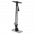 Насос напольный ручной GIYO GF-53P с манометром, двухстороннего действия, под два типа клапана AV+FV