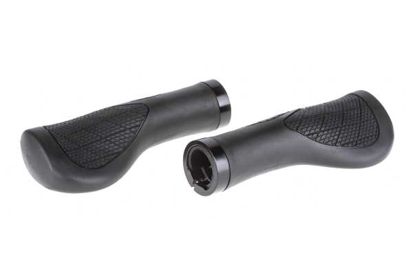 Грипсы ONRIDE Hybrid, эргономичные, один замок, 140 мм, черный