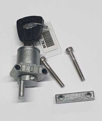 Замок аккумулятора Abus в раме для электровелрсипелей Bosch Powertube Tuba