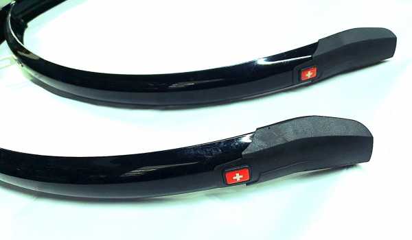 Велосипедные болотники металлопластиковые гибкие 28/46 из Швейцарии некомплект