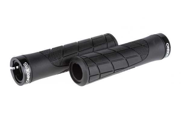 Грипсы (ручки руля) ONRIDE Strong, один замок, 135 мм, черный