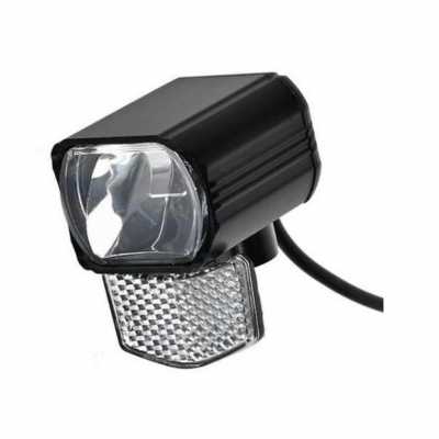 Фара передняя Kands E-bike XC-297E без креп., 300Lm черный