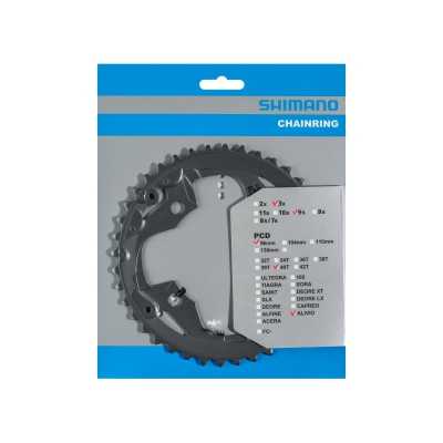 Звезда шатунов Shimano FC-M4000 ALIVIO, 40зуб. 9-скорый