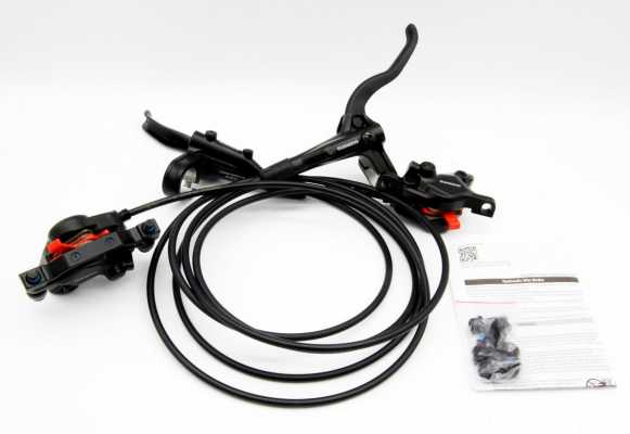Гидравлический тормоз Shimano Deore BL-MT401/BR-MT410 1000 мм/1700 мм (полный комплект)