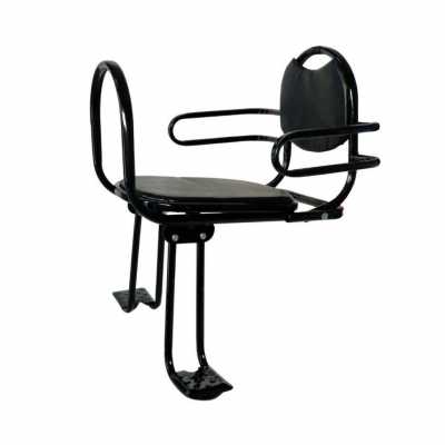 Велокресло детское на багажник Child Seat универсальное черное 