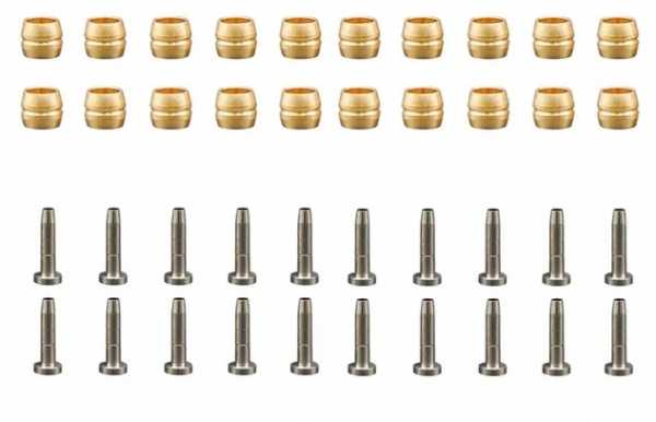 Оливка + Штуцер Shimano SM-BH90 для тормозной гидролинии 10шт