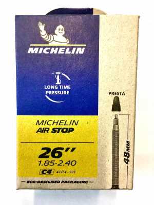 Камера MICHELIN AIRSTOP C4 26X1.85/2.4 (47/61 – 559) Presta 48 мм