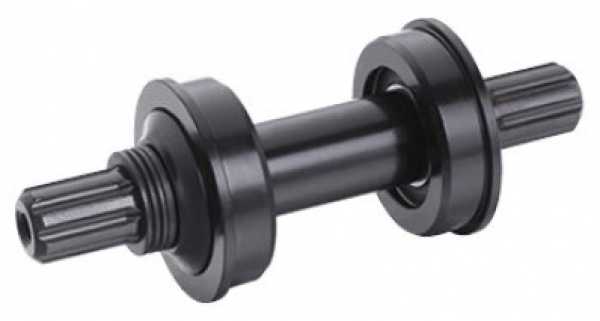 Каретка BMX Kenli KL-06F под American/Mid, с валом 19 мм*8Т, пром, черный