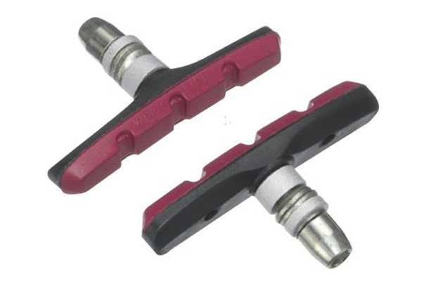 Тормозные колодки Alligator VB-620 70 мм для V-Brake черно-красные.