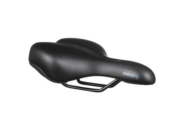 Седло ONRIDE Glee, стальные рамки, 265х190 мм, с ручкой, черный