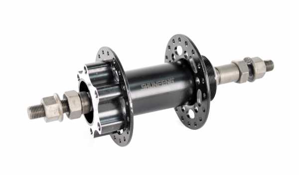 Втулка Shunfeng задняя ST 3/8х14Gx36H 135х175, SF-HB25RB, пром-подшипник, черная AFT