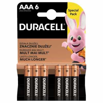 Батарейка Duracell LR03 AAA 1шт