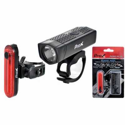 Комплект фар ProX Aero Plus Set 400Lm USB