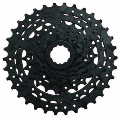 Кассета SunRace CSM40 7AV B, 7 скоростей, 11-34T, Black