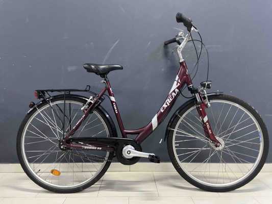 Городской велосипед EXHEAA 28" втулка Shimano Nexus 8