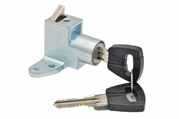 Аккумуляторный замок Abus, аккумулятор Bulls, батарея Brose, туба BLO, ZEG IT1 T82, 2 ключа.