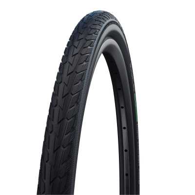 Покрышка Schwalbe Road Cruiser 28x1.25 700x32C (32-622) Active, K-Guard, TwinSkin, GREEN, B/B