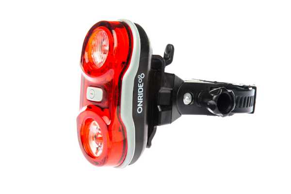 Задний свет ONRIDE Pulsar (2xAAA в комплекте), пластиковый