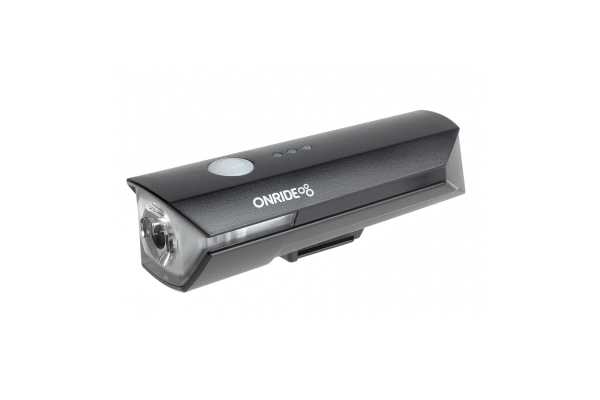 Велосипедна фара ONRIDE Rock 300 (300 lm, 1800 mAh, Type-C), пластикова