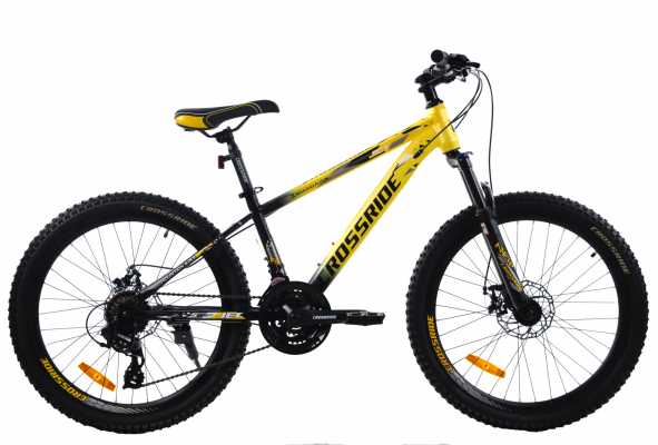 Велосипед CROSSRIDE 24 MTB ST "JET" жевой (рама 11")