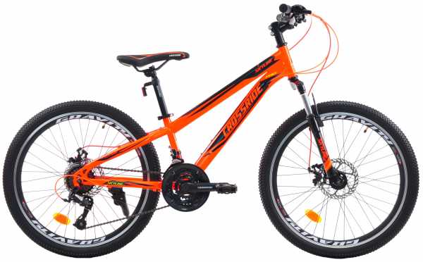Велосипед CROSSRIDE 24 MTB ST "SKYLINE" 2.0 Оранжевый